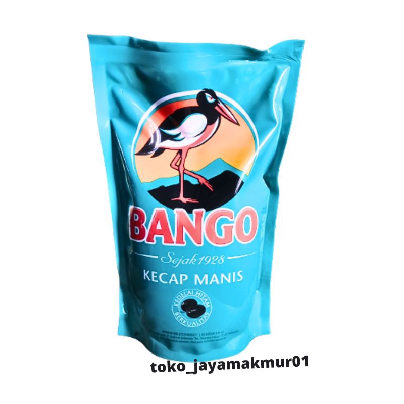 

Kecap Bango kedelai hitam pouch besar 520ml