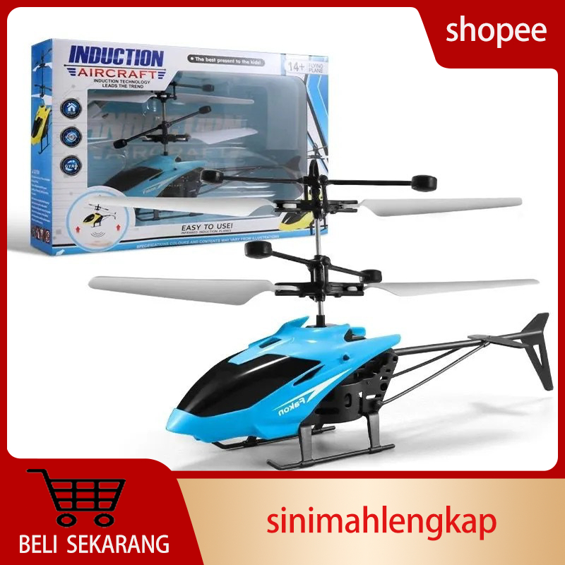 Helikopter RC 3.5CH RC Mainan Helikopter Mainan Dengan Lampu LED Helikopter Drone