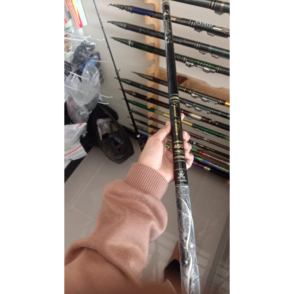 Joran Tegek Carbon Isabella (Mentahan)