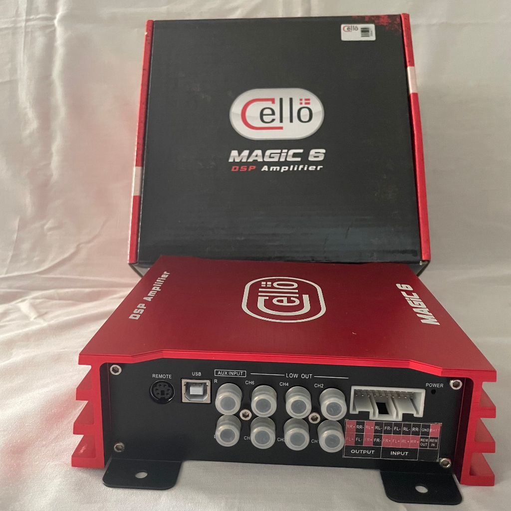 Processor DSP Mobil Cello Magic 6 /processor mobil 6 channel DSP