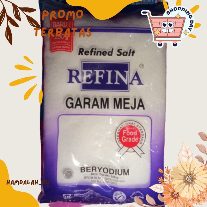 

Reffina garam meja beruosium 250gr