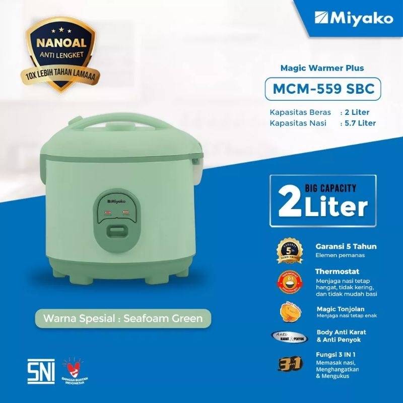 PROMO MAGIC COM MIYAKO 1,8 Liter 2 Liter