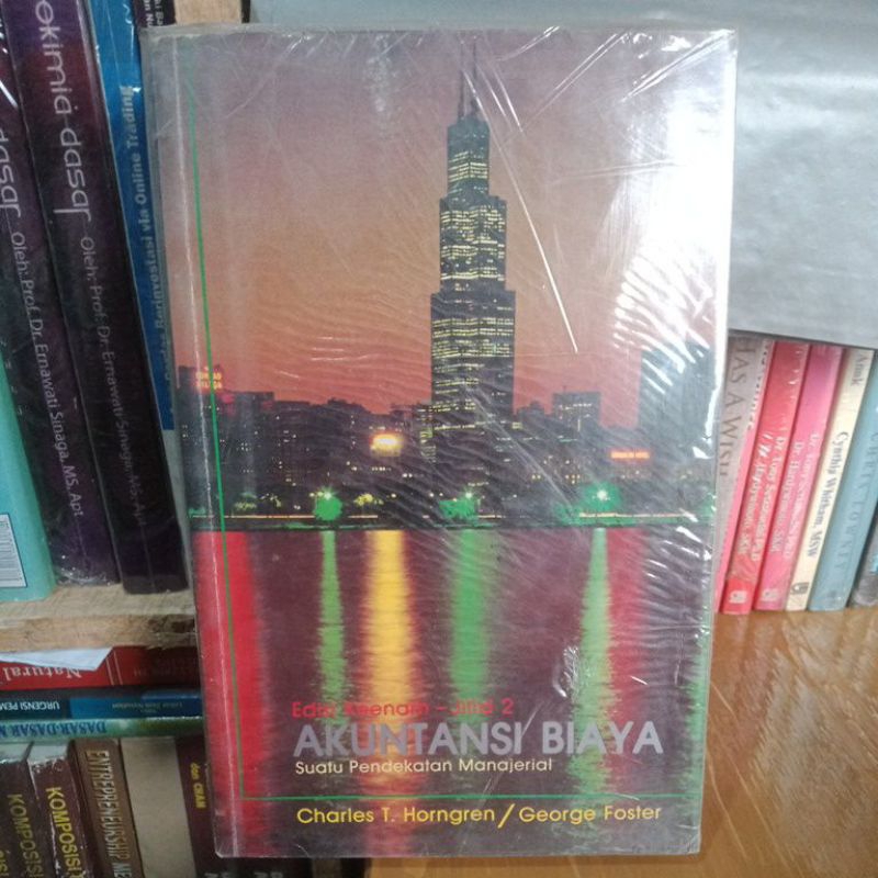 Buku akuntansi biaya jilid 2 Charles t horngren (buku bekas original)