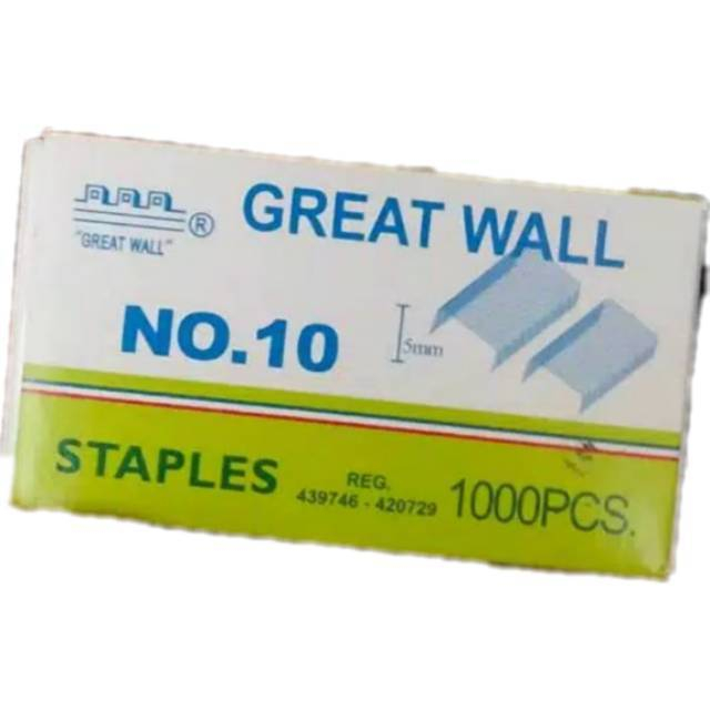 

Isi Staples EXIS NO 10 / 1 ktk Isi Staples Kecil❤EwaGrosir❤