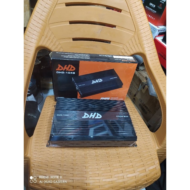 Power DHD Seri DHD-1045 4channel 2200Whatt Audio Mobil