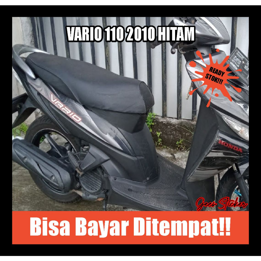 striping vario 110 2010 hitam
