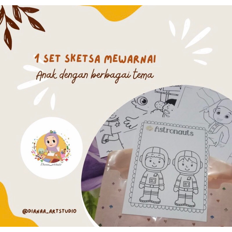 Gambar Mewarnai anak