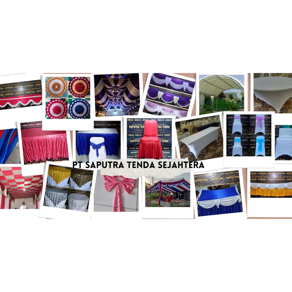 RB Plafon Balon atau Plafon Terob atau Plafon Tenda Model Balon atau Plafon Tenda Dekorasi