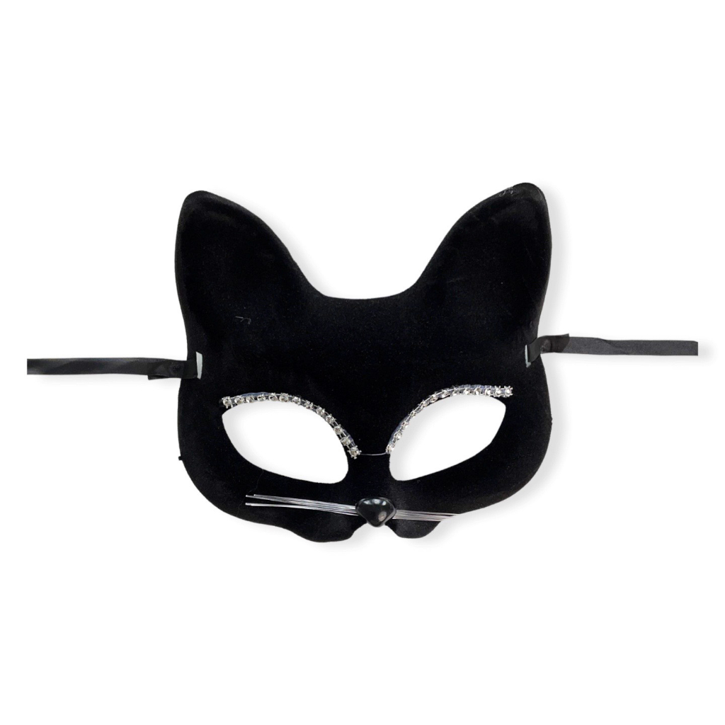 W ACCESSORIES TOPENG PESTA HALLOWEEN KUCING 66170600