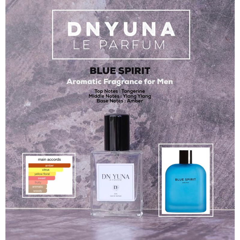 DNYUNA LE PARFUM - ZARA MAN BLUE SPIRIT