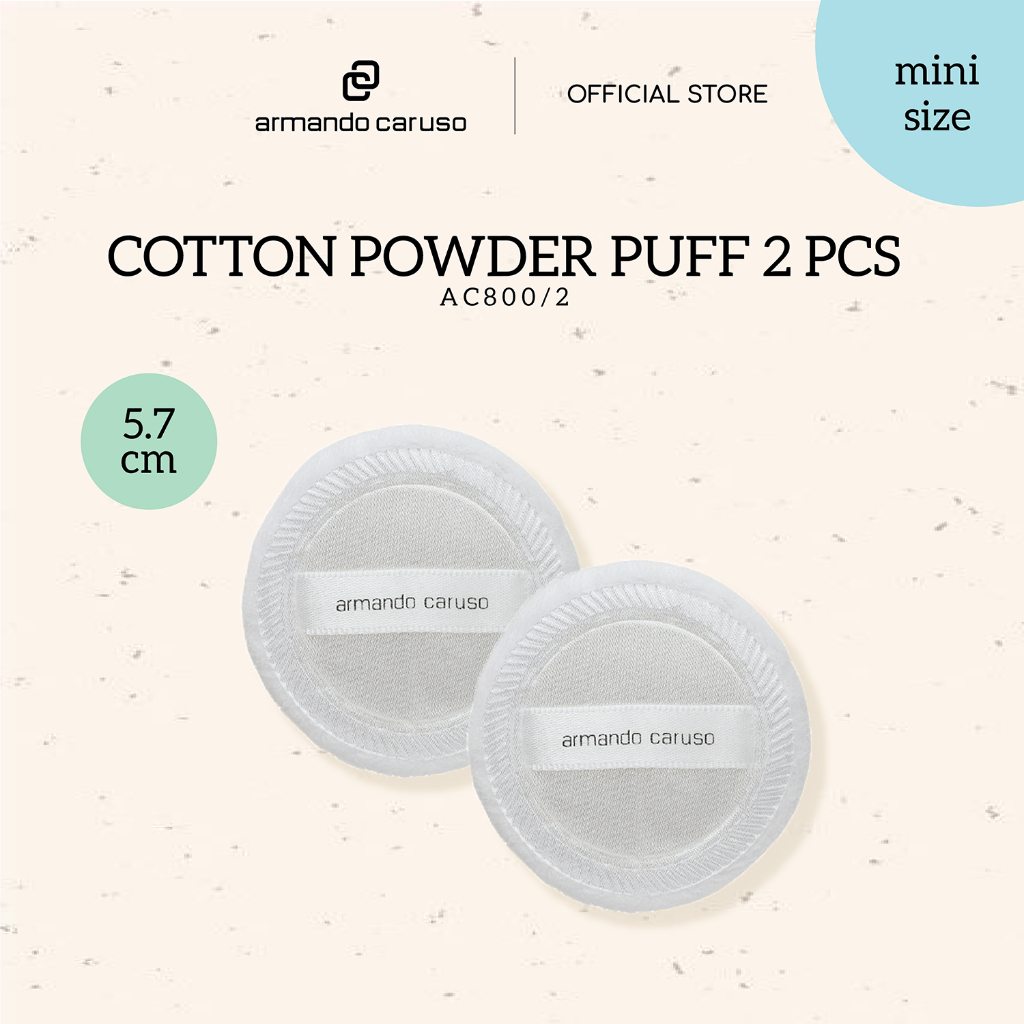 Armando Caruso Cotton Powder Puff 2 Pcs - 800