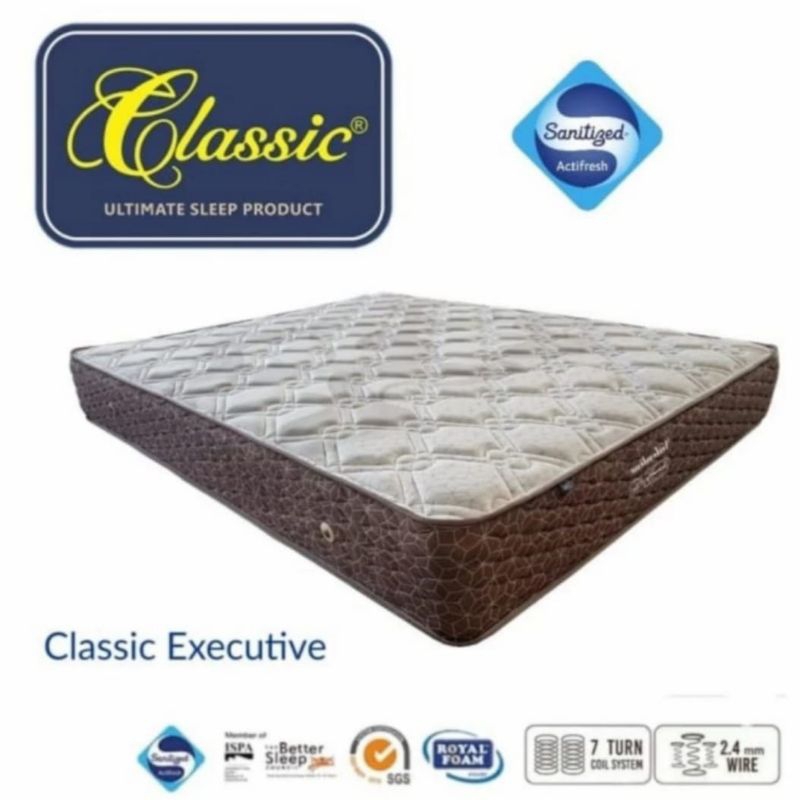 Spring bed CLASSIC silver by ELITE