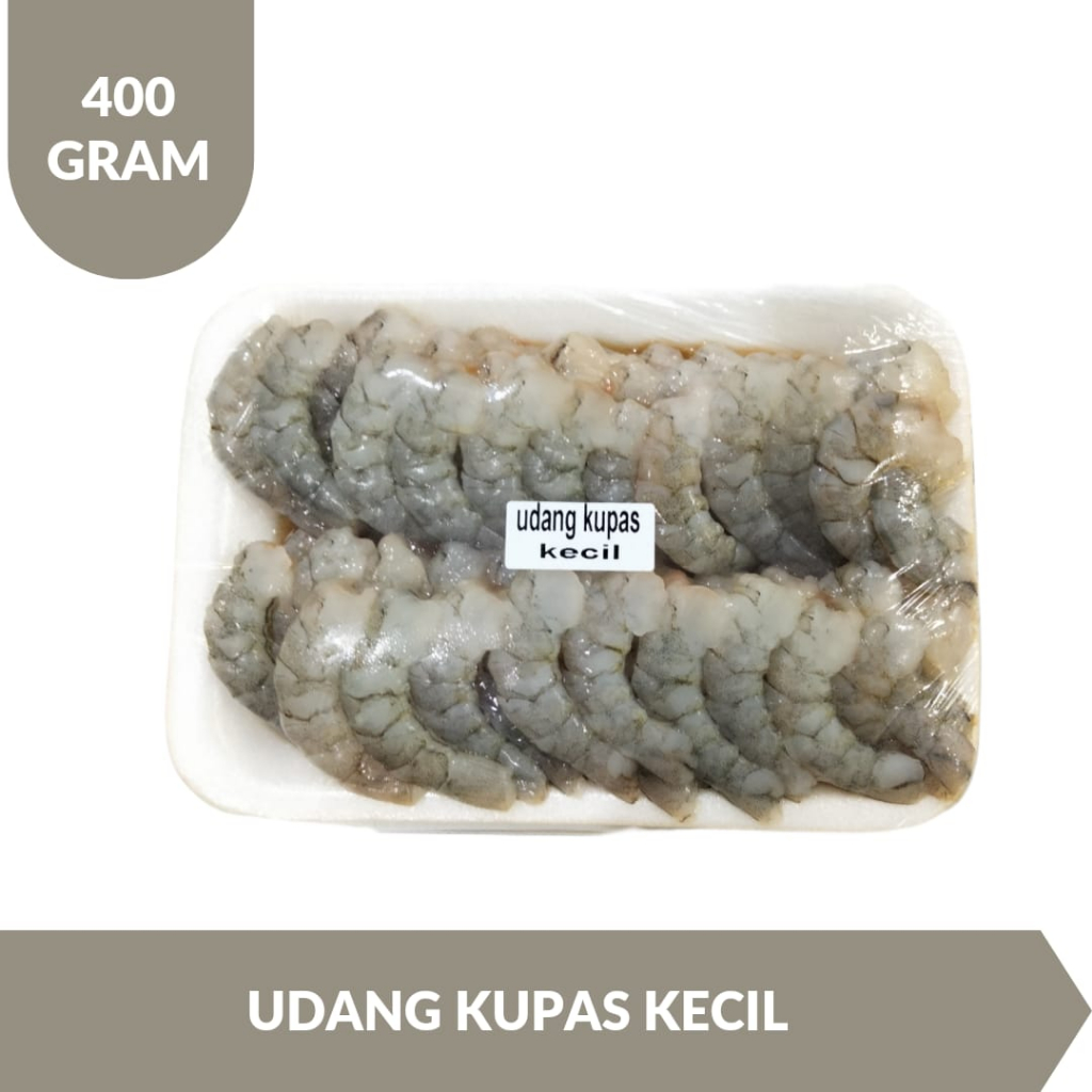 

Udang Kupas Kecil 400 Gram