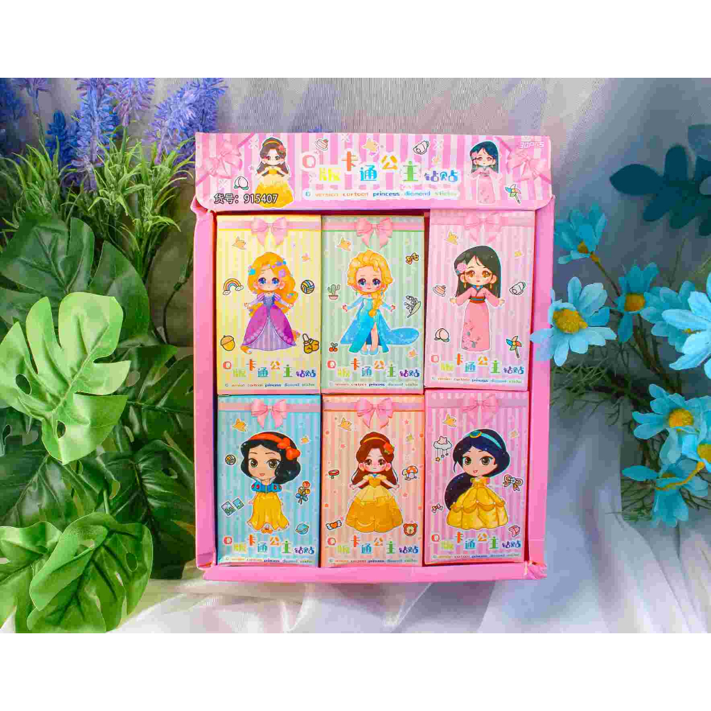 

GROSIR ISI 30 STICKER MANIK VIRAL DIY AESTHETIC DIAMOND PENDANT PRINCESS 472-36