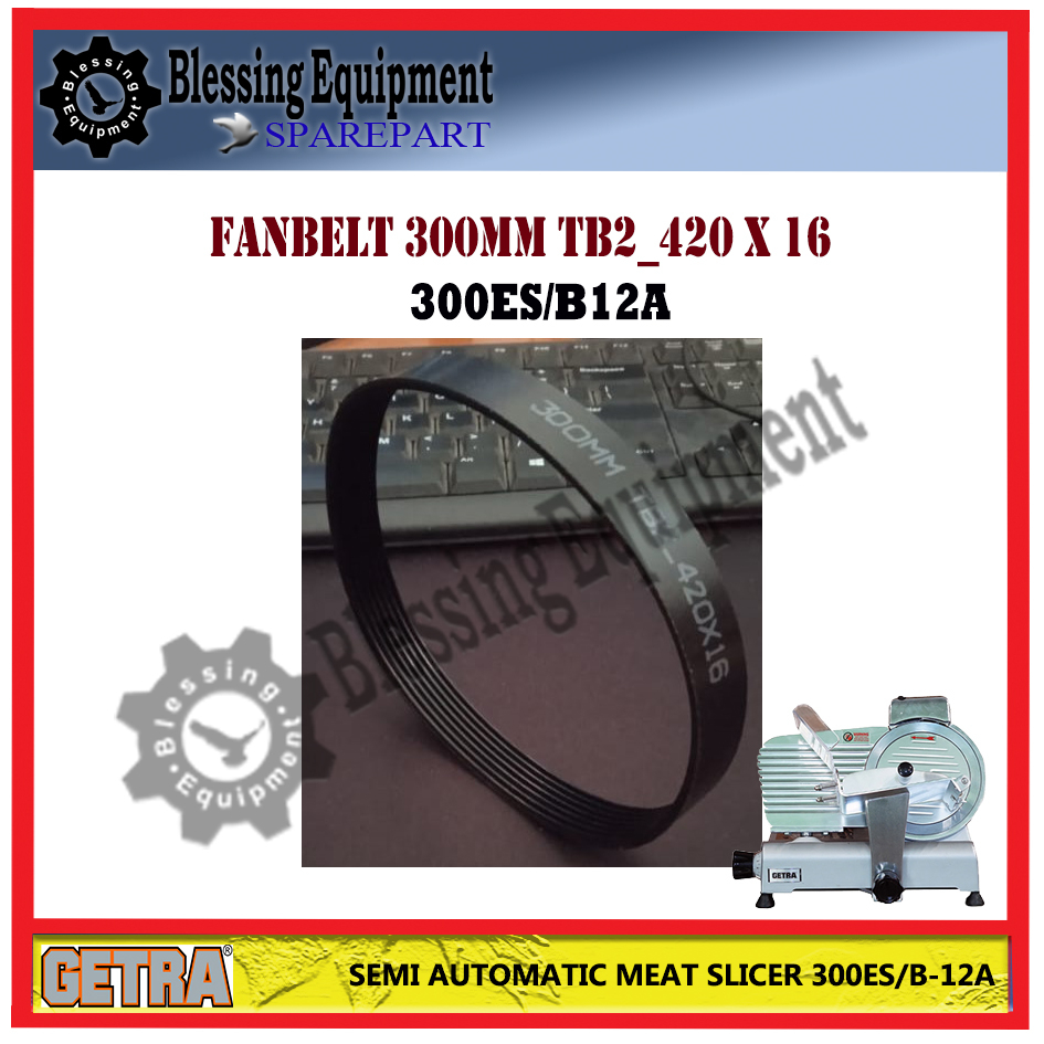 300ES/B12 Sparepart V-Belt FANBELT Meat Slicer GETRA