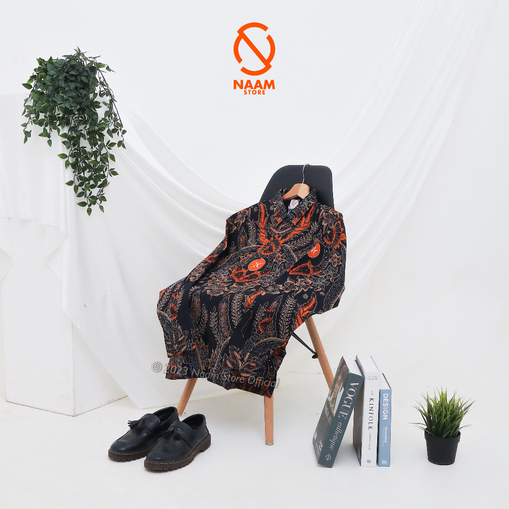 Kemeja Batik PKS Motif Cokroaminoto by Naam Store