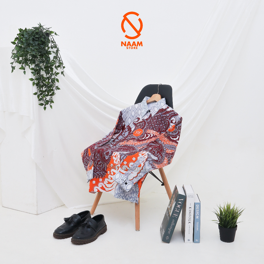 Kemeja Batik PKS Motif Natsir by Naam Store