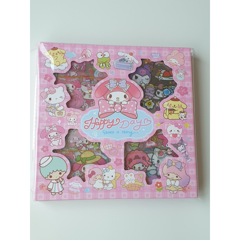 

STICKER BOX SANRIO 100 LEMBAR