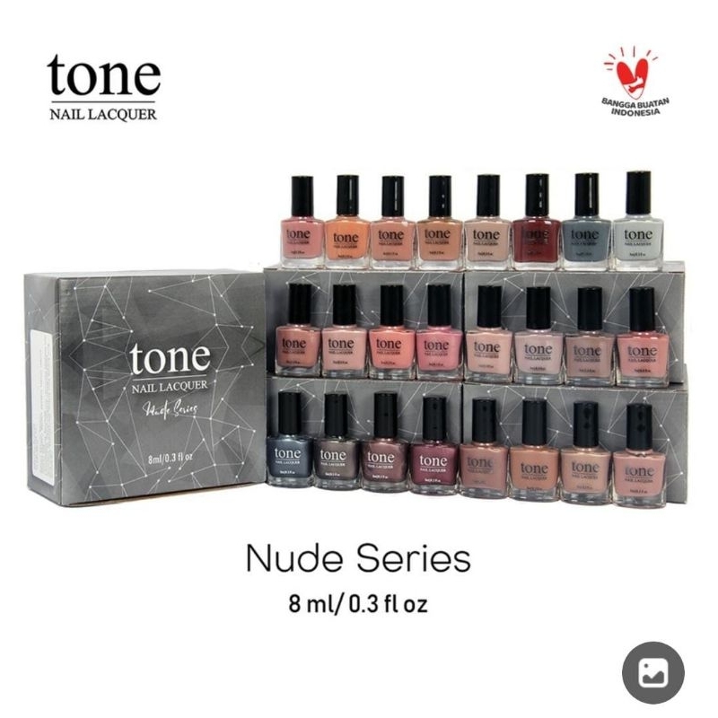 Kutek Kuku / Nail Polish Tone 8ml series Nude