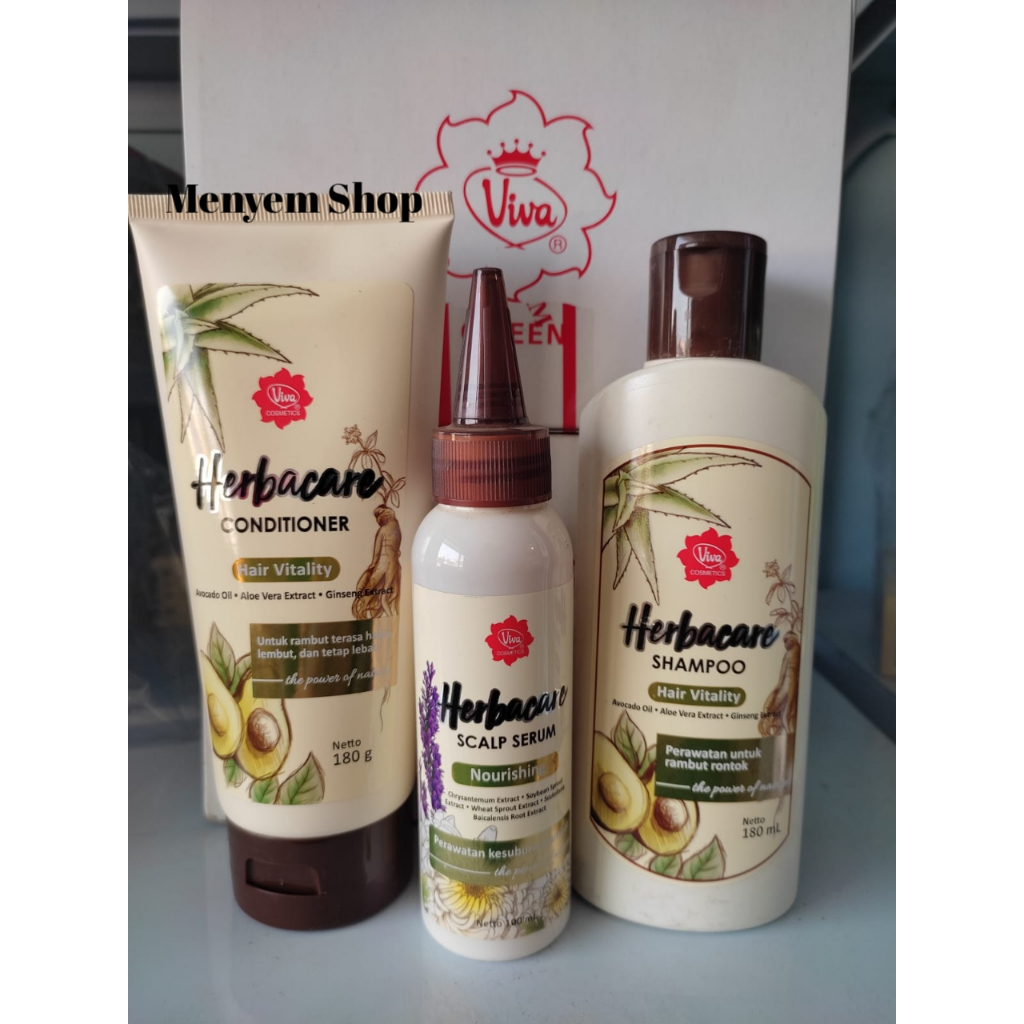 Paket Viva herbacare untuk rambut rontok