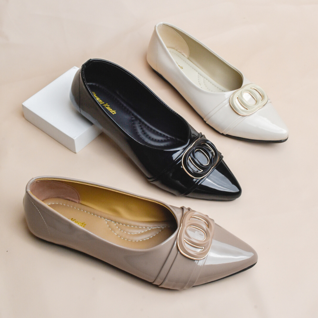 Cheung Kuedz Dealova Flatshoes Glossy Wanita