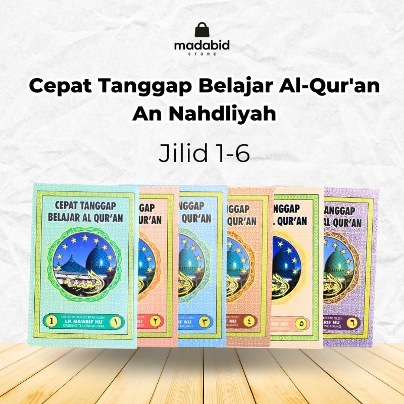 Cepat Tanggap Belajar Jilid 1-6 An-Nahdliyah