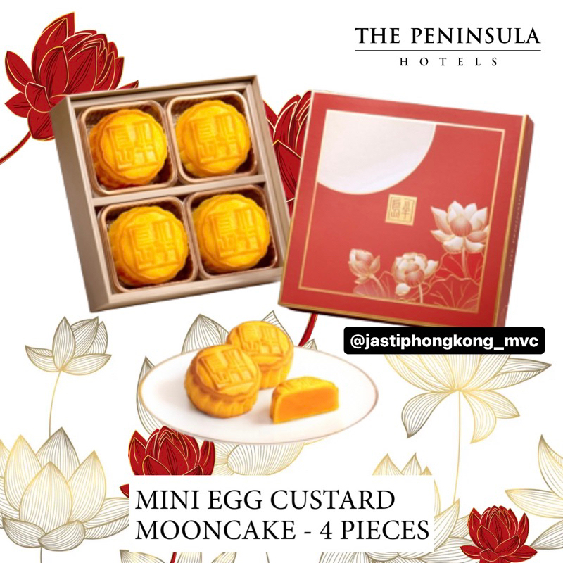 

PENINSULA MOONCAKE MINI EGG CUSTARD | 半島月餅 | Peninsula Hongkong | Jastip Mooncake Hongkong | Premium Mooncake