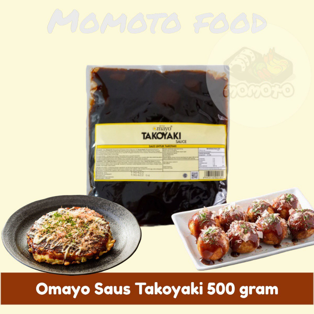 

Omayo Saus Takoyaki 500 gram Halal Okonomiyaki Grosir