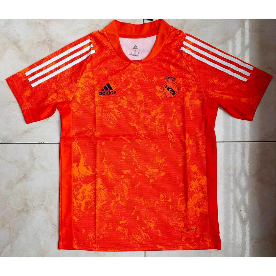 Jersey MADRID TRAINING ORANGE PREMATCH 2020 2021 100% Best Quality