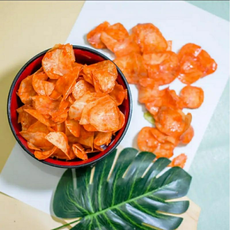 

sanjai manih padeh | kripik pedas manis