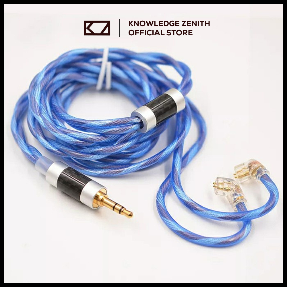 KZ Tough Kabel Upgrade Cable 498 Core OCC OFC for Professional Audiophile Desain Kekar