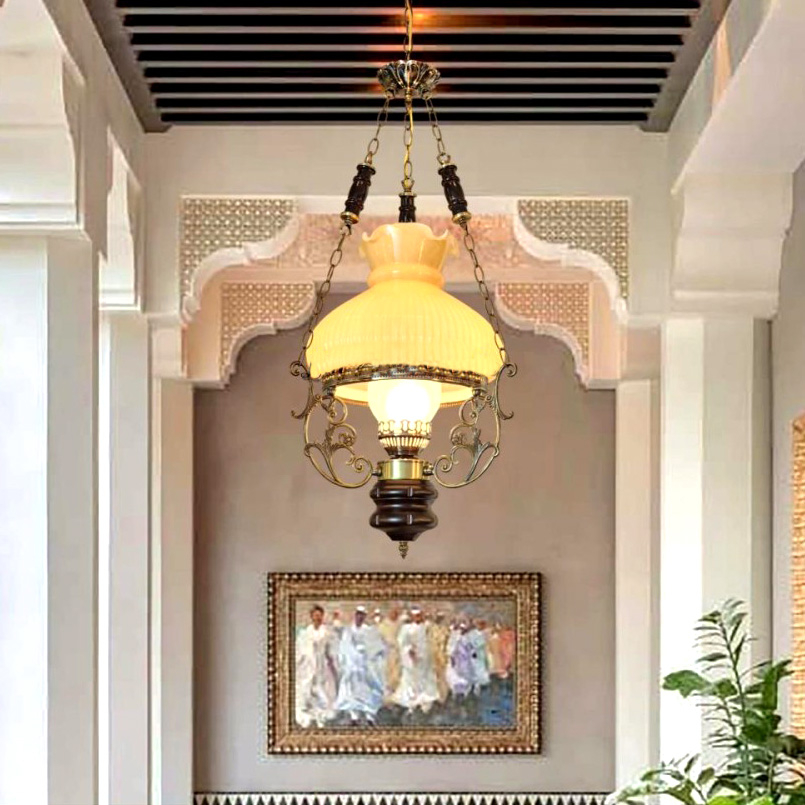 Lampu hias gantung klasik jadul unik CLASSIC BETAWI pendant lighting living dining table master bed 