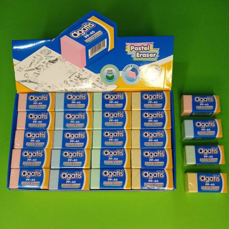 

Penghapus Eraser Warna Pastel Agatis pp-40