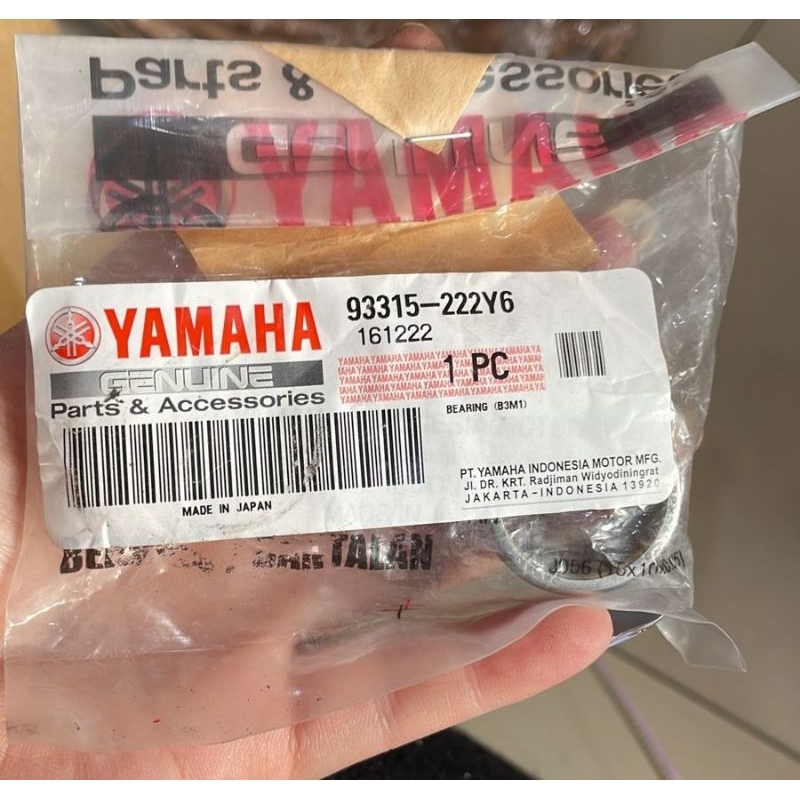 ￼BEARING LAHER BAMBU BOSH BOS SWING ARM SASIS WR155 WR 155 ASLI ORI YAMAHA 93315 222Y6
