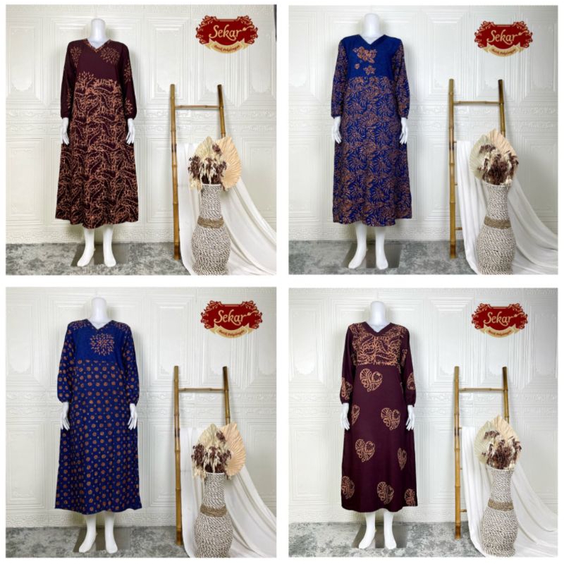 Gamis Batik pekalongan Premium