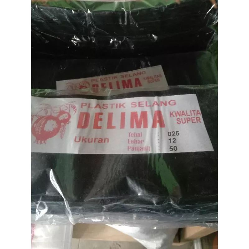 Selang air diesel/selang plastik 2,5"/delima 50M hitam