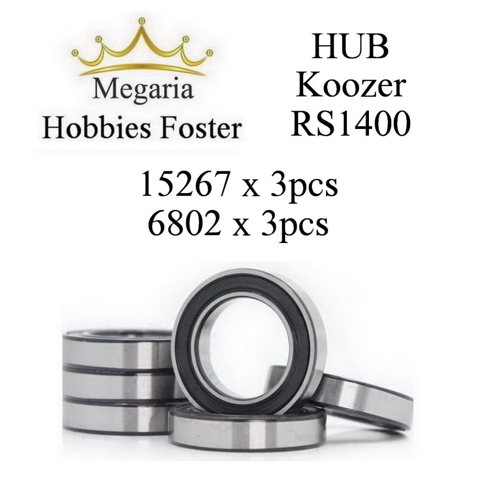 Bearing Ceramic Hub - Koozer RS1400 RS270 RS290 - Sepeda - Light Speed