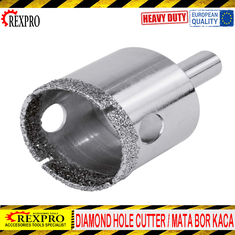mata bor kaca diamond hole cutter 5mm rexpro mata bor holesaw hole saw