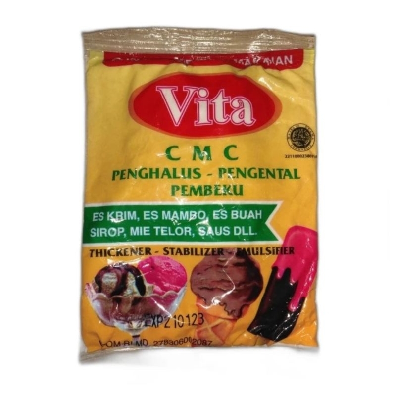 CMC merk Vita (Penghalus, Pengental, Pembeku)