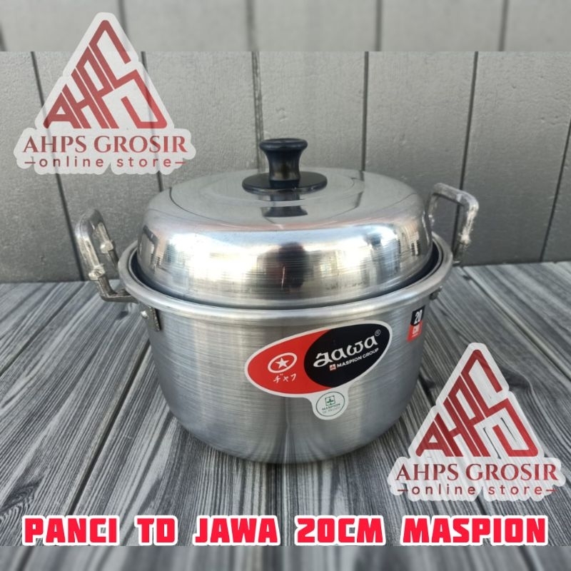 PANCI TD KILAP 20CM JAWA MASPION PANCI TUTUP STAINLESS STEEL