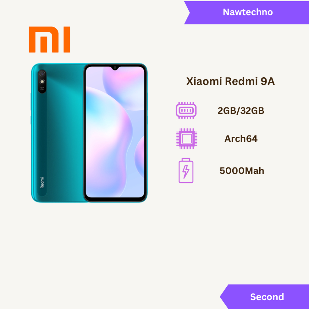 Redmi 9a 2/32 3/32 - Second bekas seken