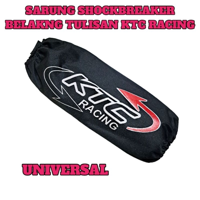 Sarung Shockbreaker Motor Premium Tulisan KTC Universal