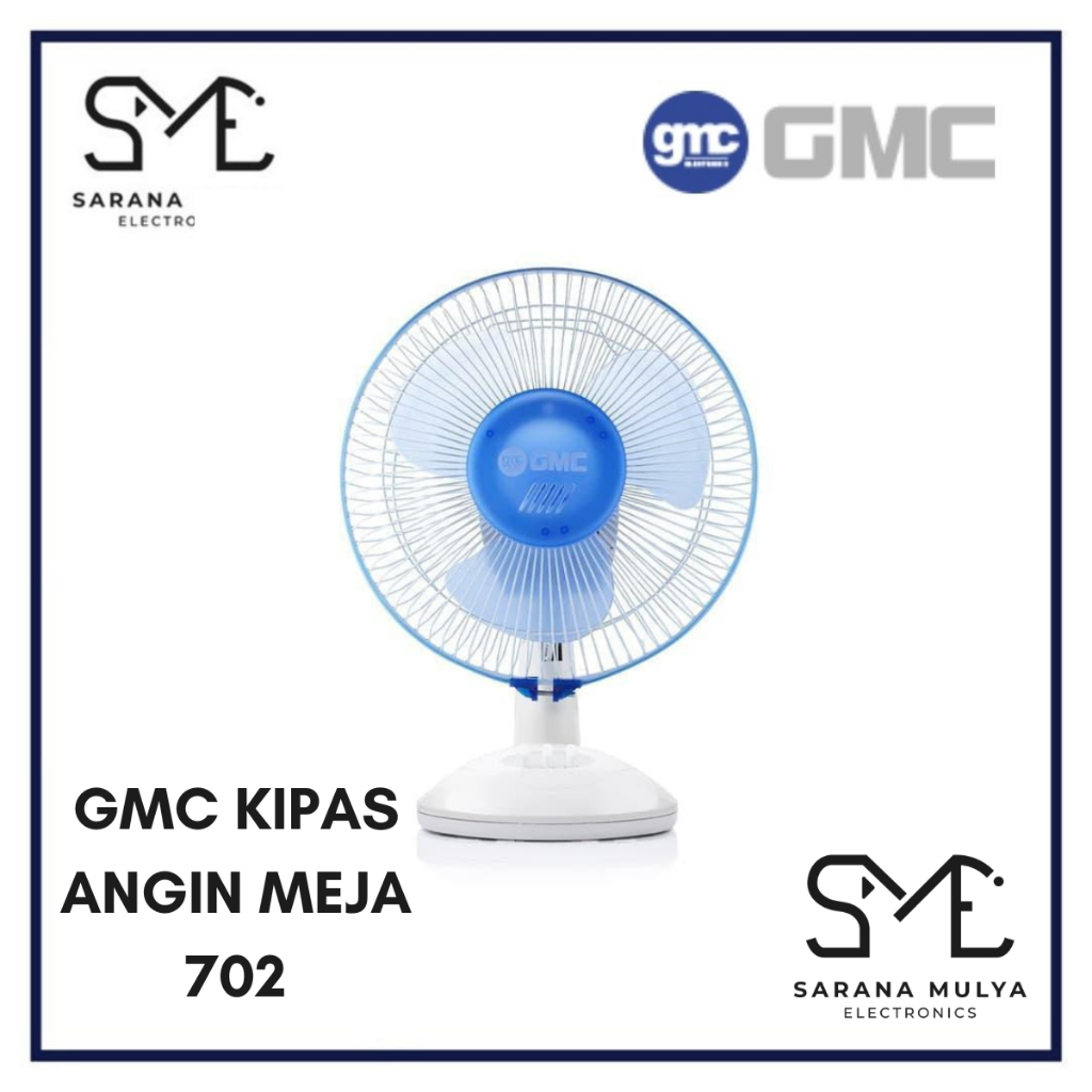 KIPAS ANGIN MEJA GMC 9" 702 - GMC KIPAS ANGIN 9INCH