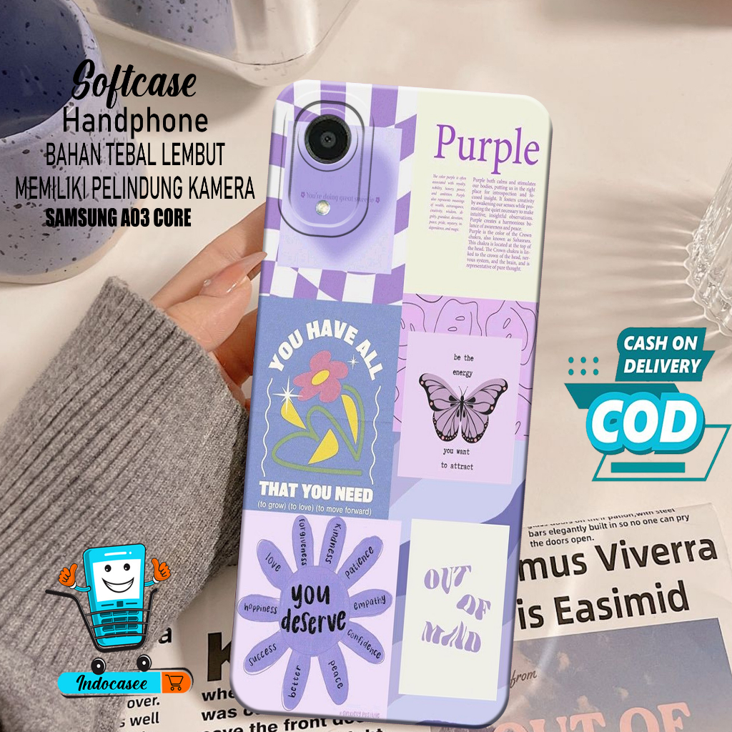 Case Hp Softcase Pro Camera Samsung Galaxy A03 Core - Softcase Samsung Galaxy A03 Core - Kesing Hp S