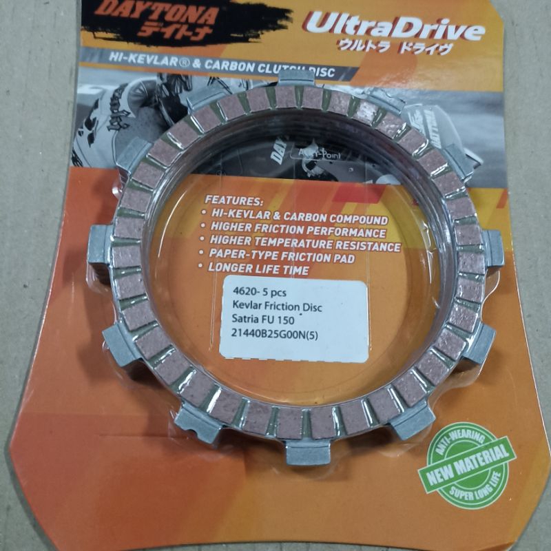 KAMPAS KOPLING PLAT KOPLING SATRIA FU DAYTONA