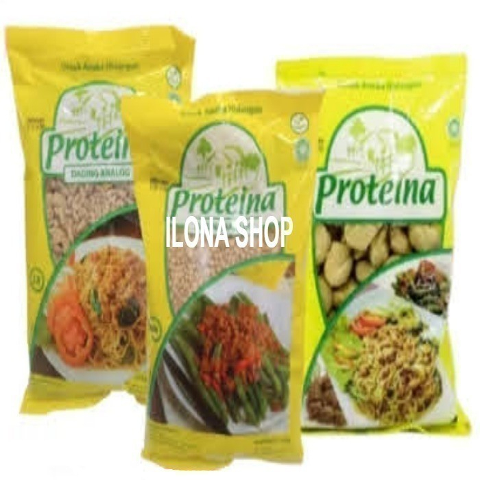 

PROTEINA DAGING NABATI / DAGING ANALOG MAKANAN VEGAN VEGETARIAN KERING HALAL