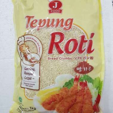 

JFOOD TEPUNG ROTI/PANIR PUTIH 1KG GARING RENYAH, LEZAT U/ GORENGAN DLL