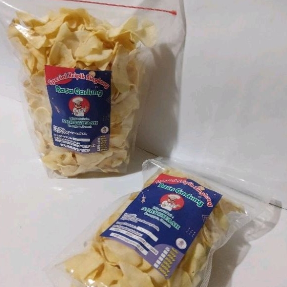 

Kripik singkong rasa gadung 150 gr