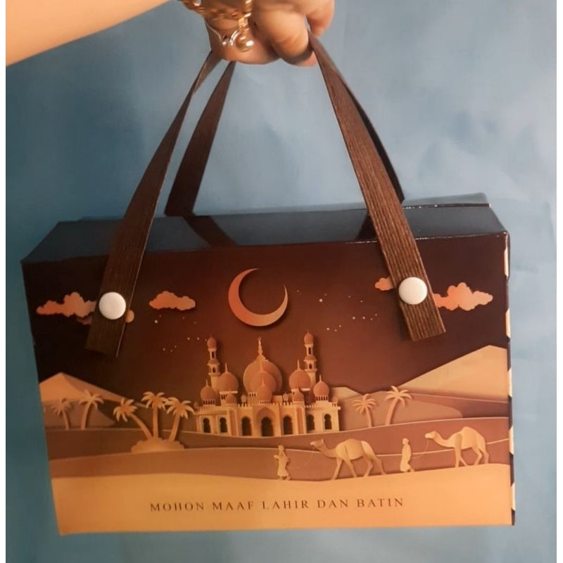 

box kotak dus hampers idul fitri