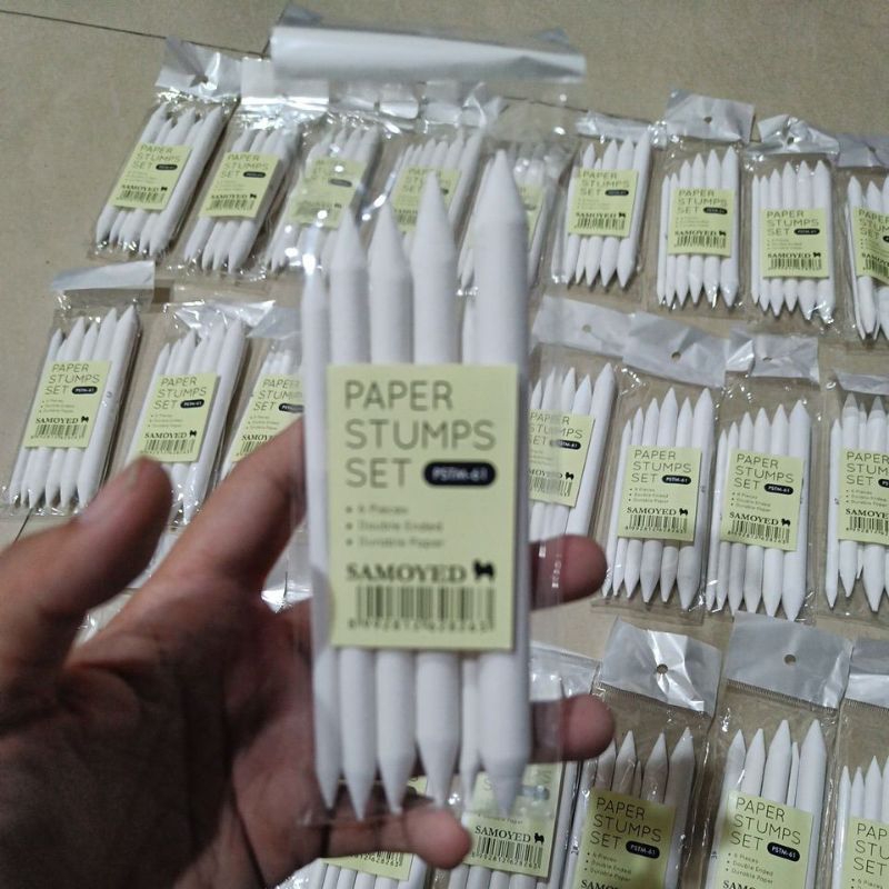 

paper stumps set/alat perata warna